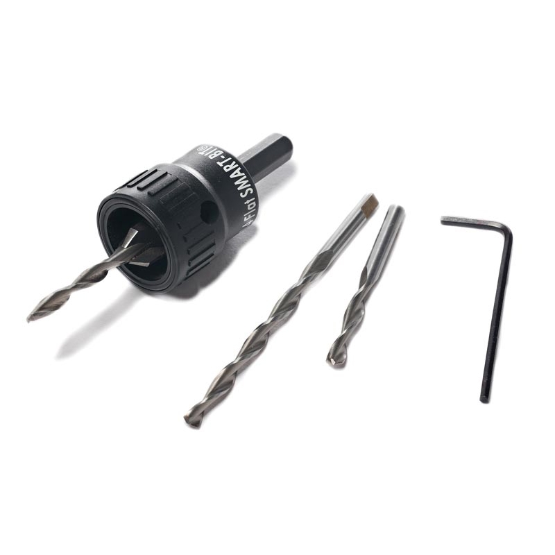 14 Gauge SMART-BIT Predrill Countersink Tool + 2 Drills