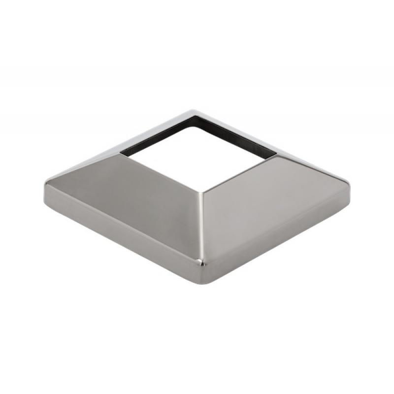 Cover Plate Square 53x53mm Mirror Polish