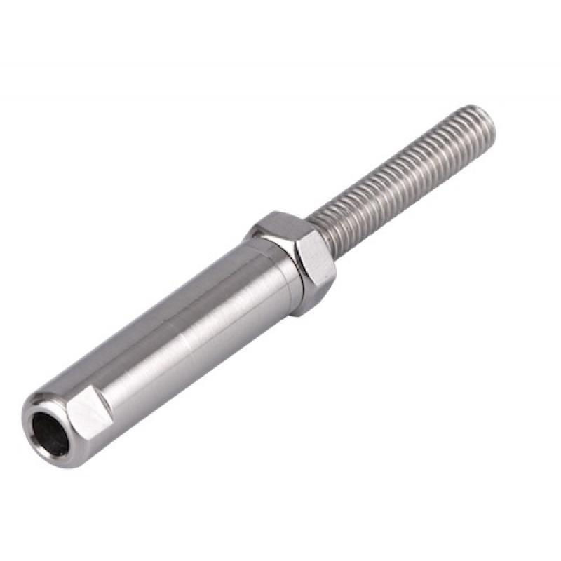 Rapid Lock Swageless Stud Terminal for 3.2mm Wire AISI 316