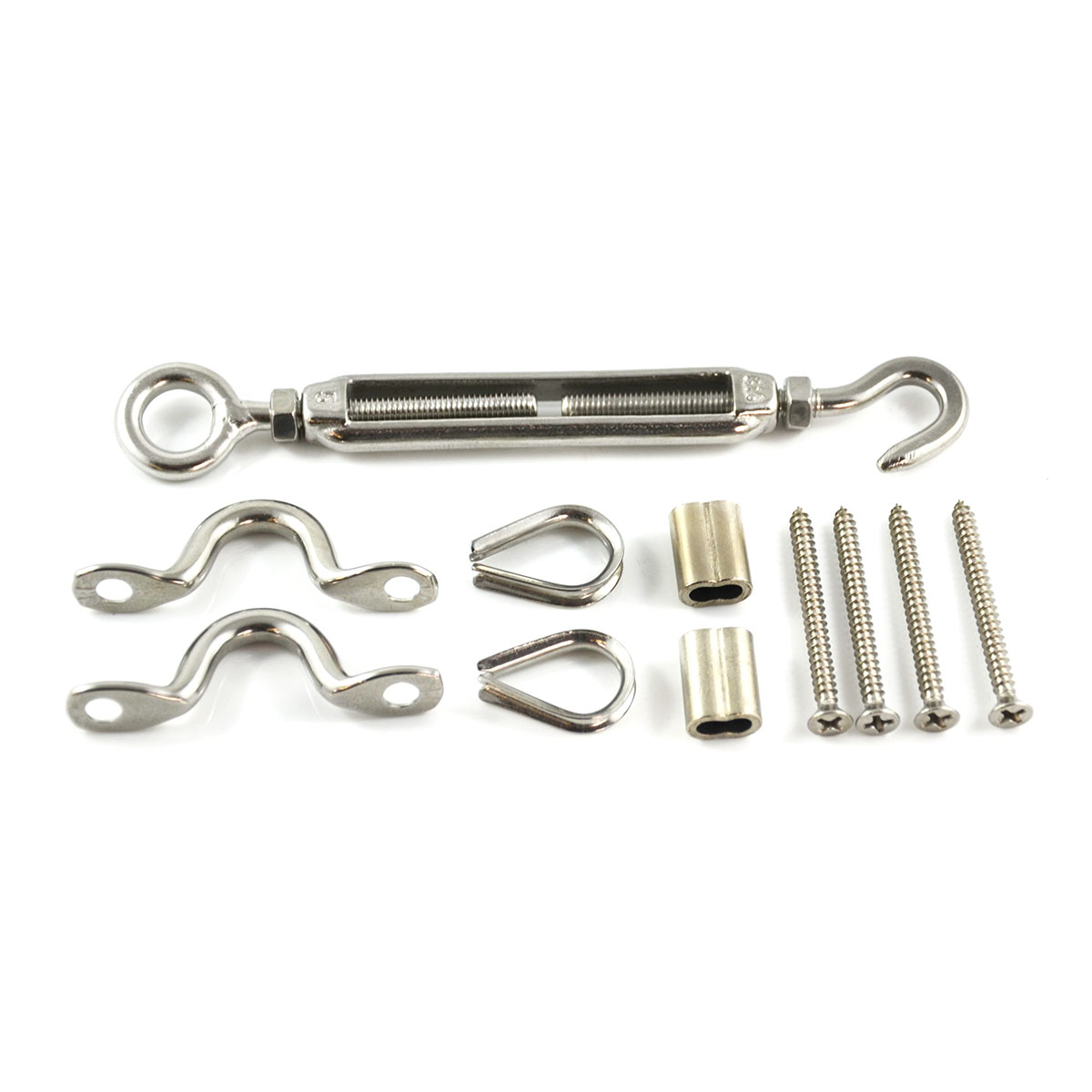 Eye/Hook Turnbuckle Stainless Wire Balustrade Kit #51