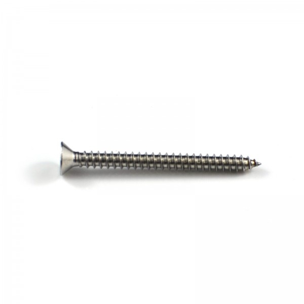 Self Tapping Screw 8G x 1 3/4" (45mm) Countersunk Phillips Drive 304 Stainless Steel - 200qty
