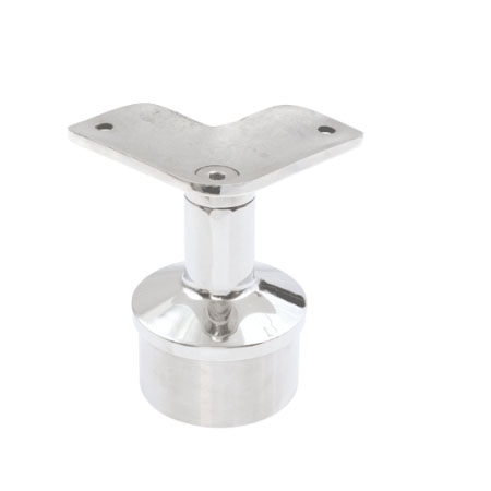 Corner Saddle Fixed for 2" x 1.6mm Satin Finish Post suits Flat Handrail