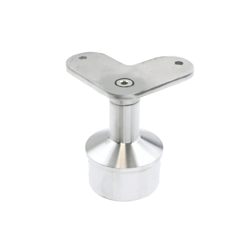 Corner Saddle Fixed for 2" x 3.0mm Satin Finish Post suits Flat Handrail