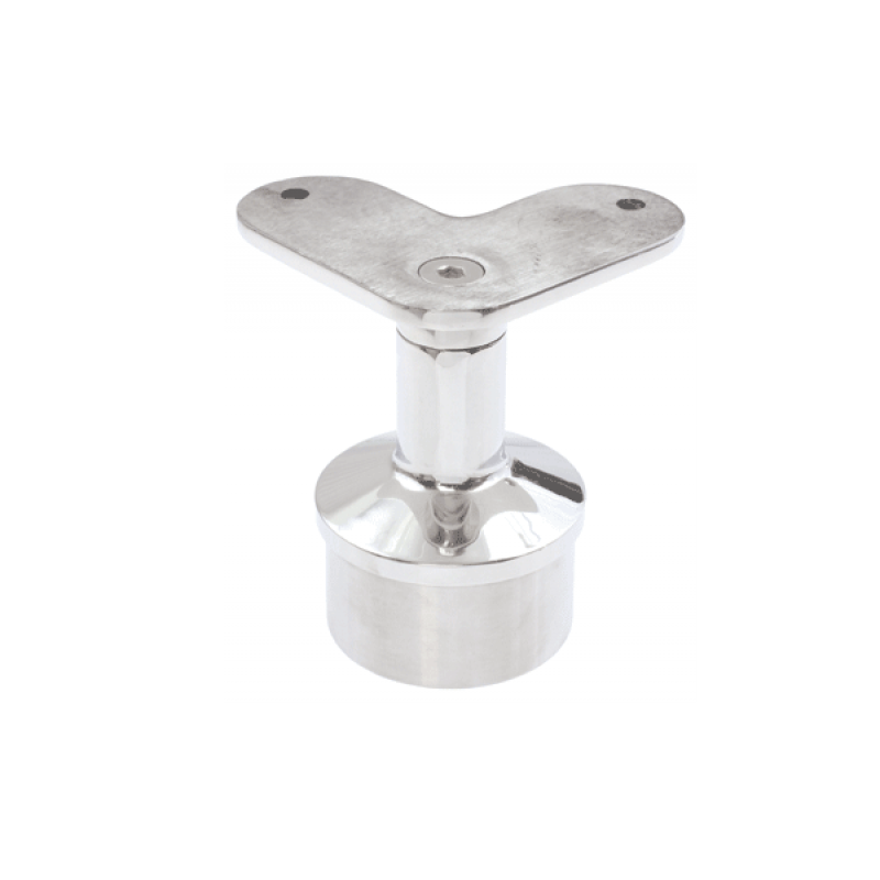 Corner Saddle Fixed for 2" x 3.0mm Mirror Polish Post suits Flat Handrail