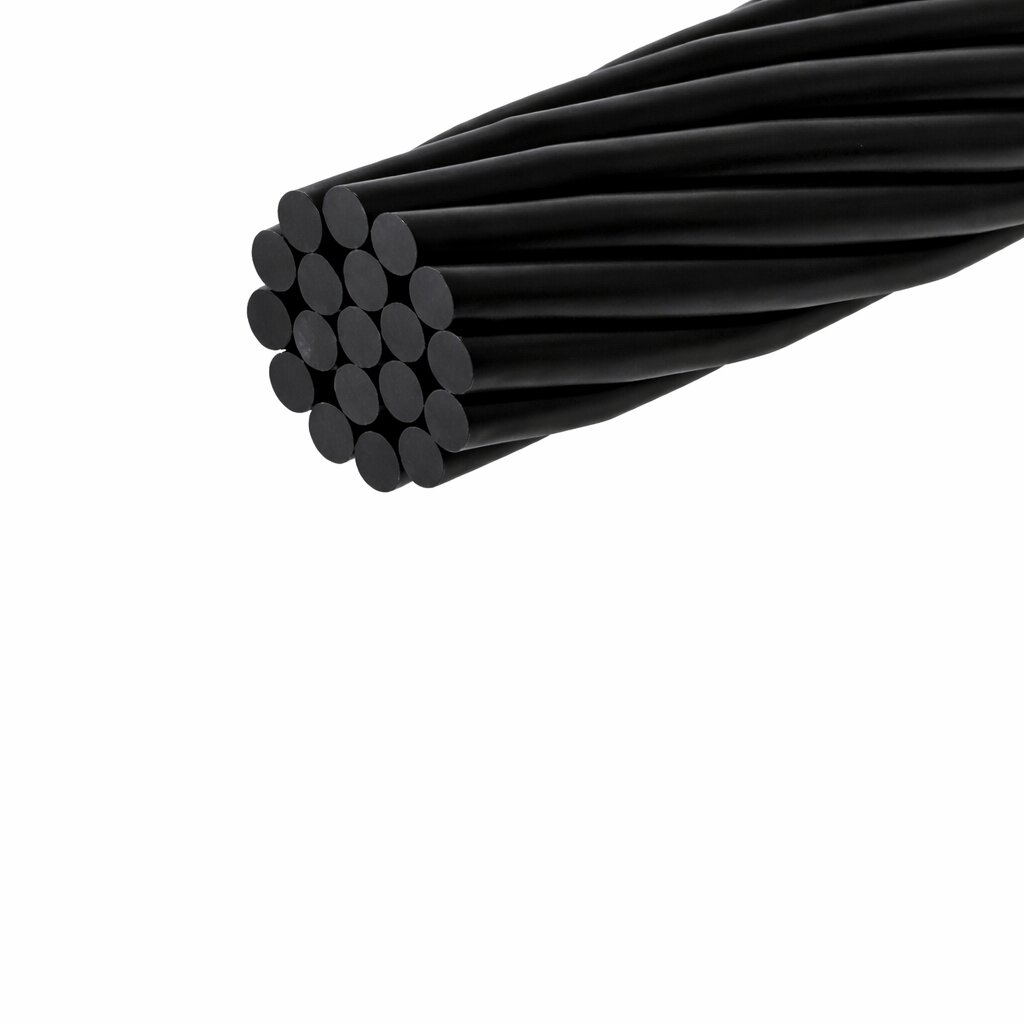 BlackLine Stainless Wire Rope 1x19 3.2mm Stainless Steel (Black) 305 Metres