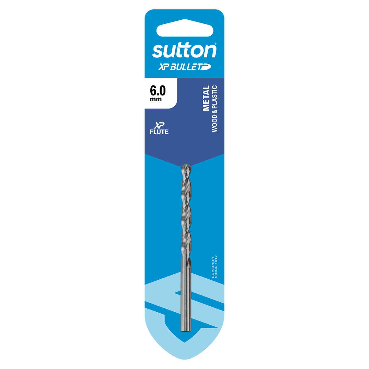 Sutton Drill Bit XP Bullet Metric HSS 6.0mm - 1qty