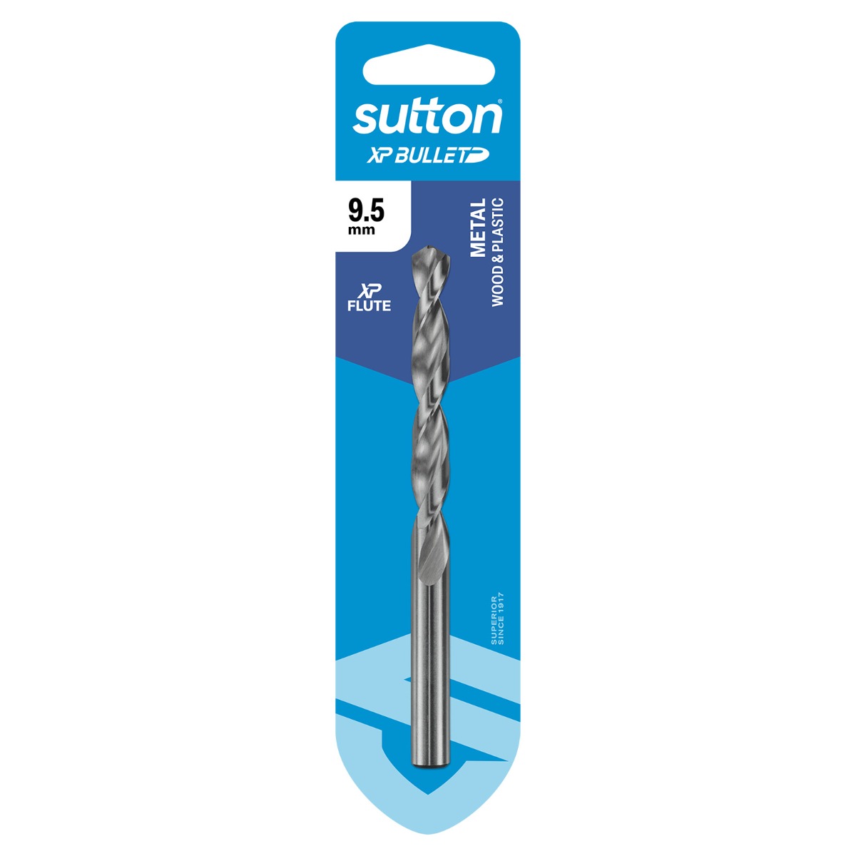 Sutton Drill Bit XP Bullet Metric HSS 9.5mm - 1qty