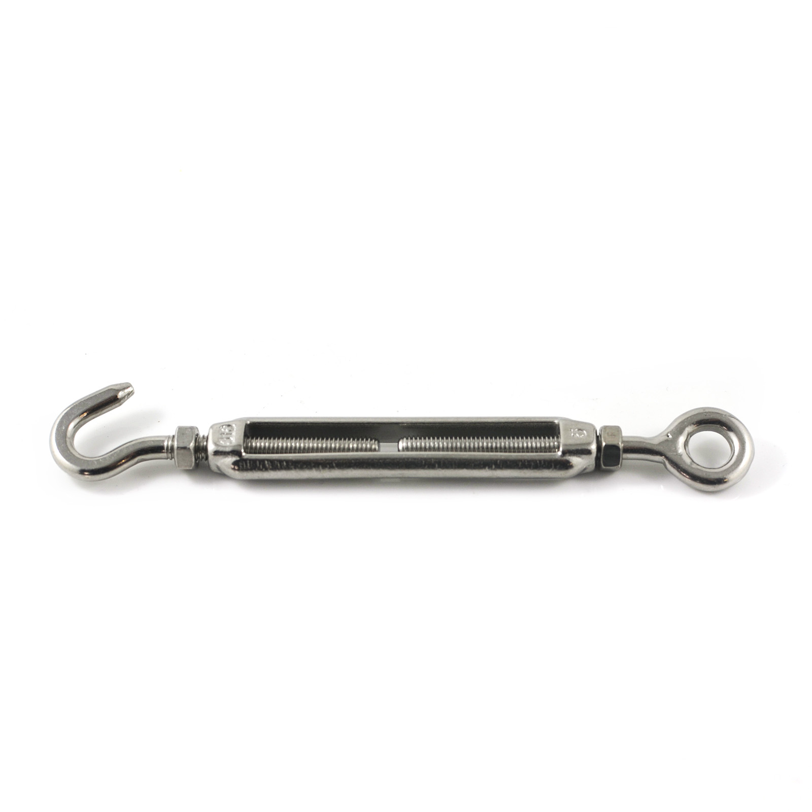 Turnbuckle M10 Eye & Hook 316 Stainless Steel