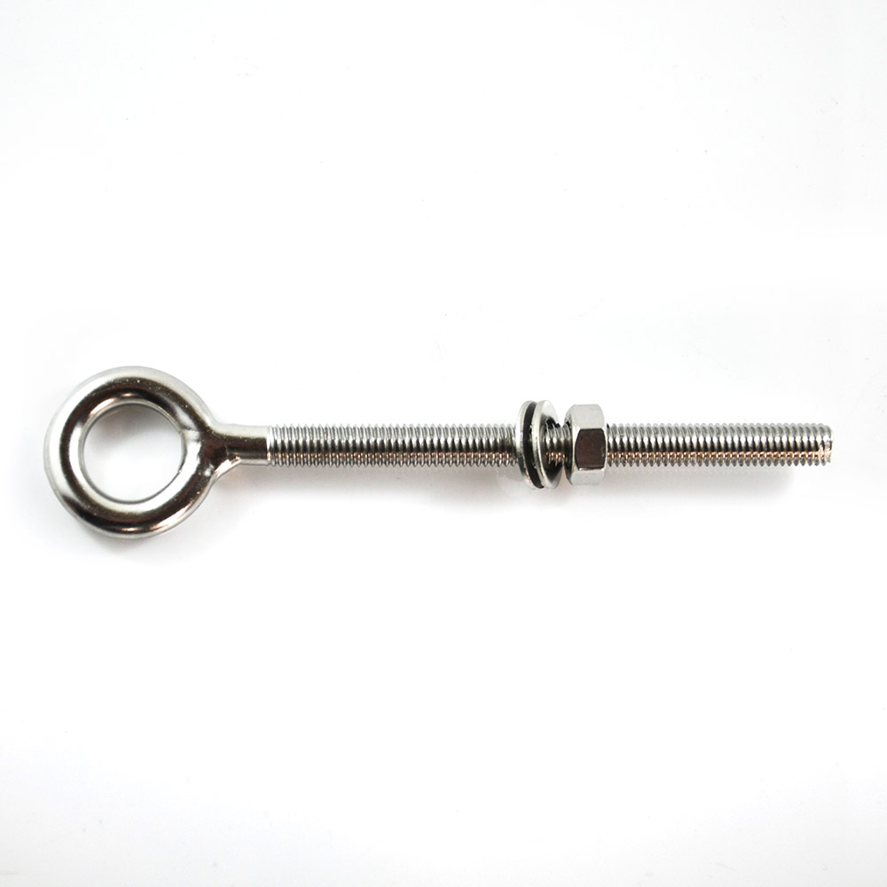 Eye Bolt With Nut & Washers M8 x 100mm AISI 304