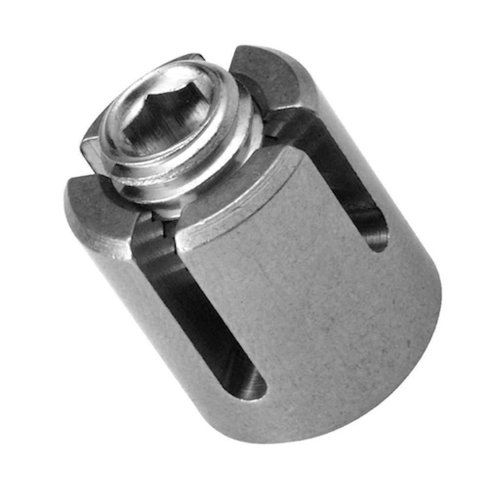 Net clip for 3.2mm wire trellis Stainless Steel 316