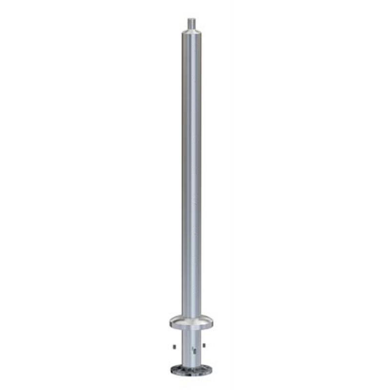 **Special Order** Stainless Round Undrilled Post 2" 3.0mm 960mm Satin Finish for Horizontal Sections