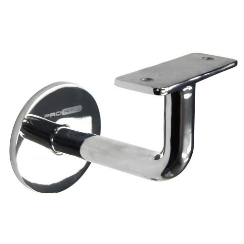 Handrail Bracket for Flat Handrail Mirror Polish (Hidden Fastening)