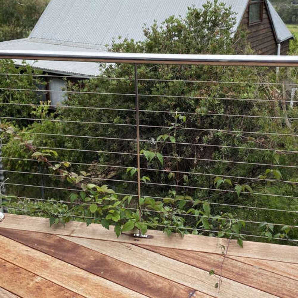 Post Round 1/2" (12.7mm) Intermediate Dropper for Round Handrail Customised Mirror Polish Finish