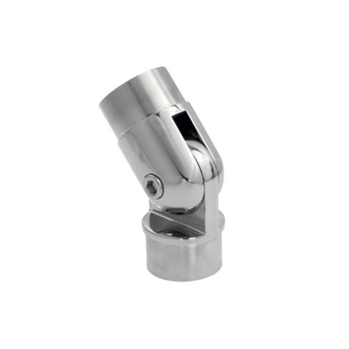 Adjustable Connector Joiner suits 2" 1.6mm Round Tube Mirror Polish