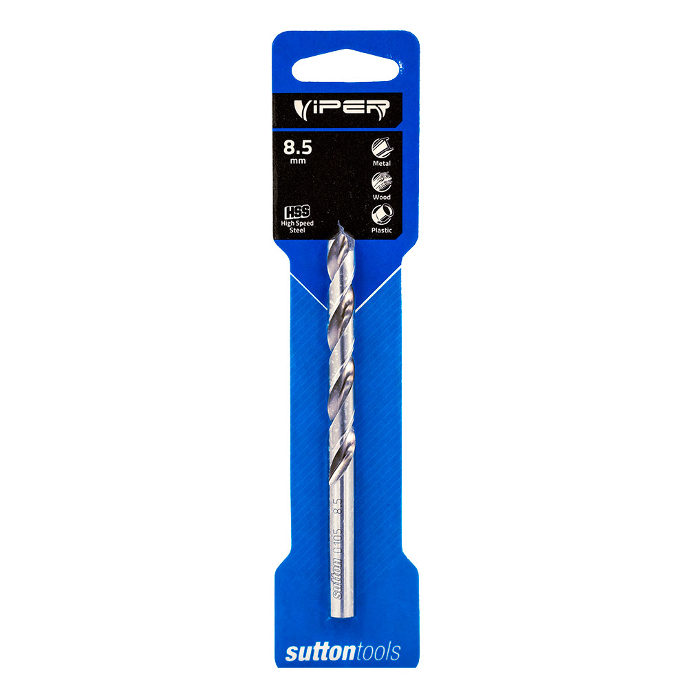 Sutton Viper HSS Drill Bit 8.5mm